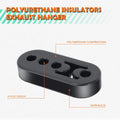 2X Muffler Exhaust Pipe Mount Bracket Hanger for Universal Applications