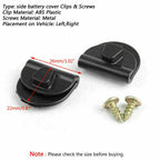4pcs Battery Left Side Cover Clip + Screw for Harley Sportster (2004–2018)