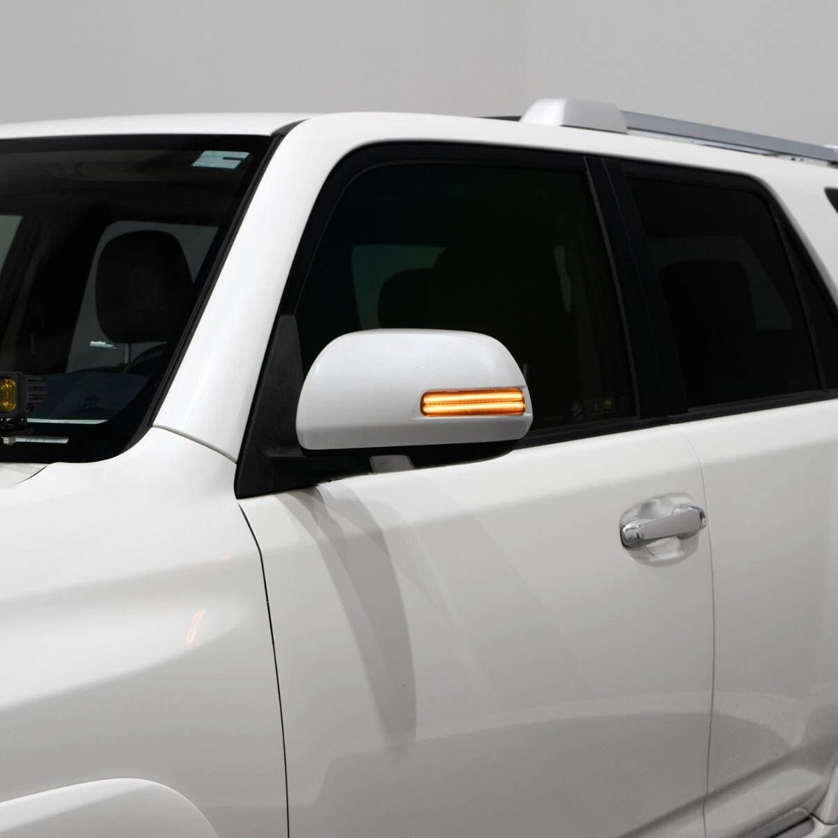 Mirror Light Inserts LED Pair Smoked for 2012–2015 Toyota Tacoma