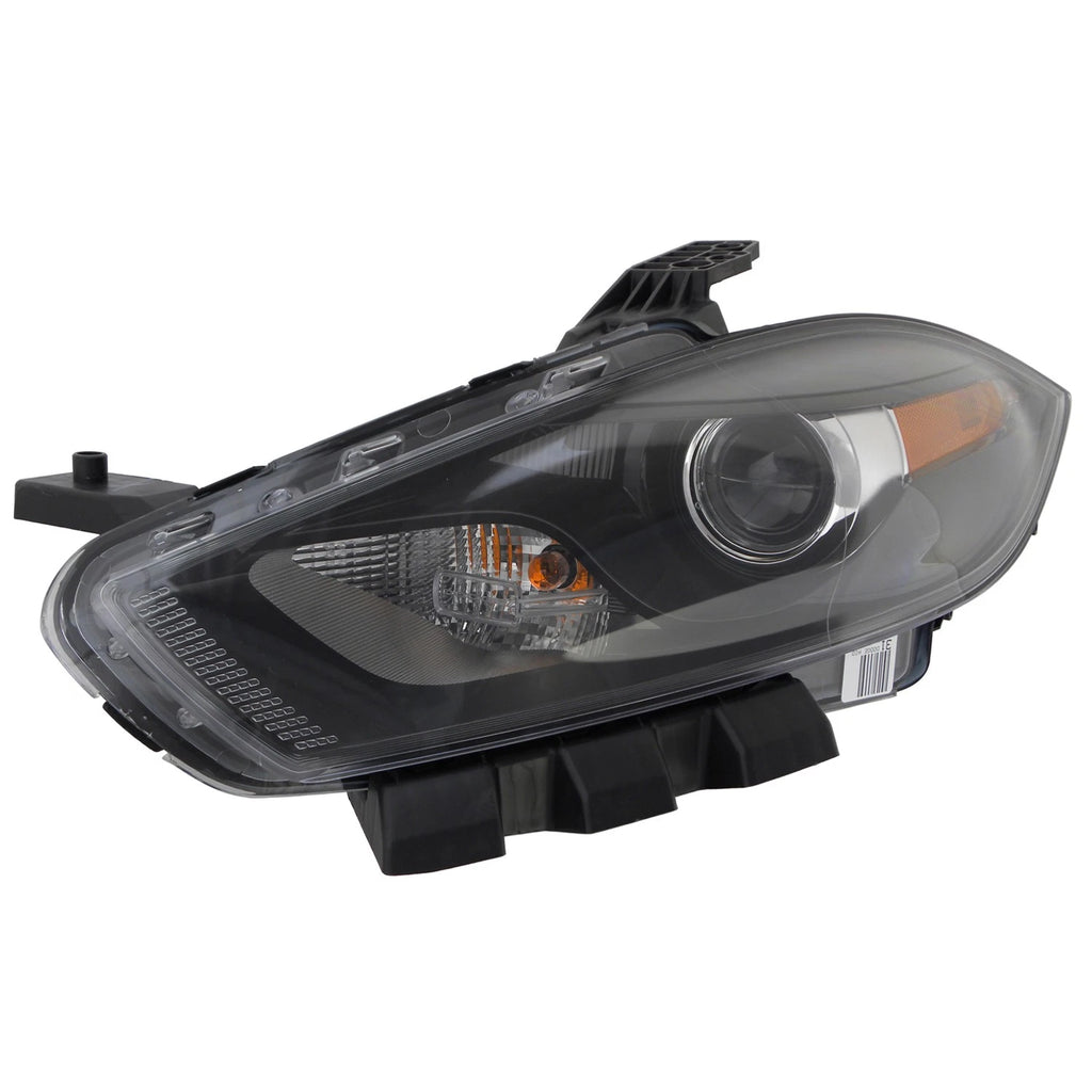 Driver Side HID Head Light Lens Housing Replacement for Dodge Dart (2013–2016)
