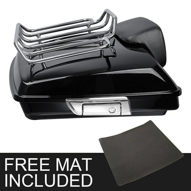Razor Trunk Backrest Luggage Rack for Harley Touring Road Street Glide (2014–2026)