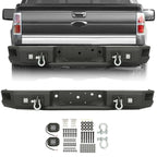 Rear Bumper with LED Lights for Ford F150 (2009–2014)