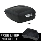 Matt Black Trunk Pad Speakers for Harley Touring (2014–2025)