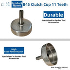 B45 Clutch Block 11 Tooth Metal Clutch Cup for Garden Tools (Compatible BS45LA)