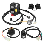 Handlebar Key Starter Relay Switch Kit for Honda Recon 250 ES TRX250TE (2007–2020)