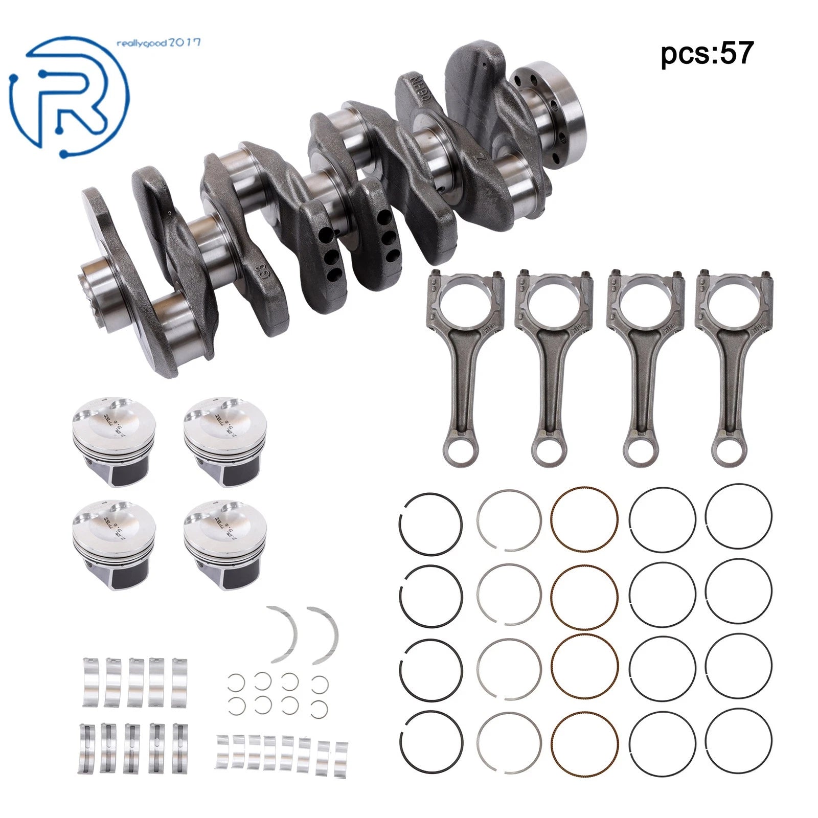 Engine Rebuild Overhaul Kit for Audi VW EA888 Gen3 2.0 (2012–2020)