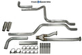2.5" Dual Exhaust Kit for Tundra (2009–2013) No Muffler Side Rolled Tip
