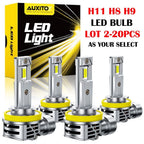 2X AUXITO H8 H11 LED Fog Light Bulbs for (6500K)