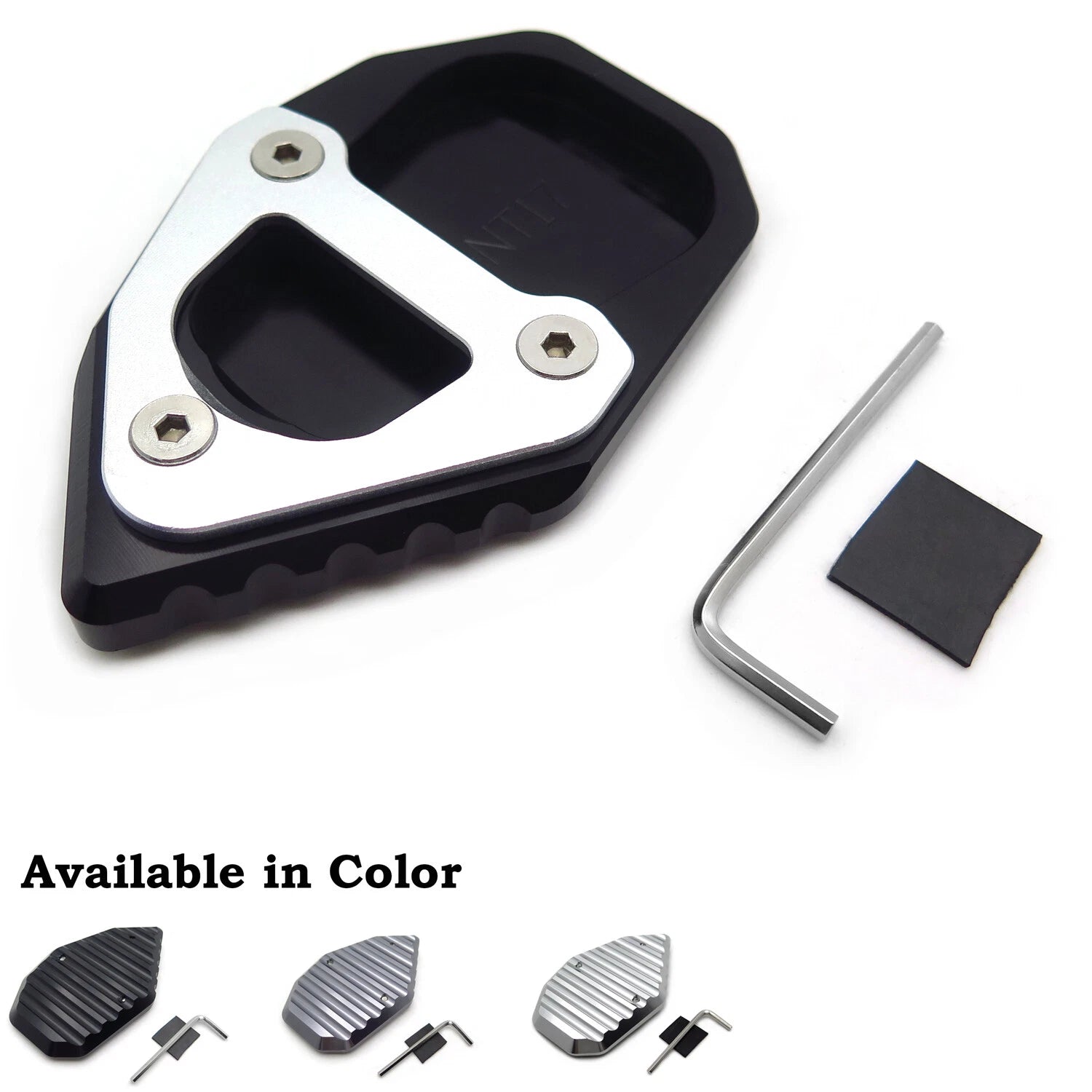 Aluminum Sidestand Pad for BMW R Nine T Scrambler (2017–2019)