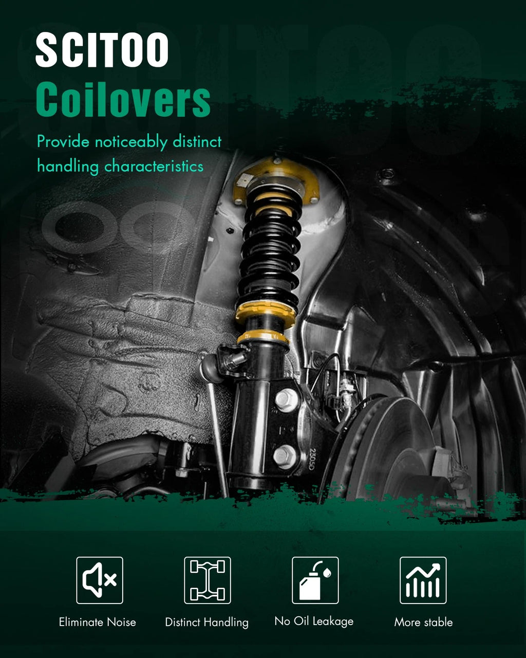 Coilovers for VW Golf Jetta MK2 MK3 (1985–1999) Complete Shocks Struts Kits
