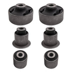 Set of 6 Front Lower Control Arm Inner & Outer Bushing Kit for Accord TL TSX (2003–2012)