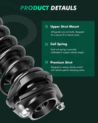 2X Complete Struts w/ Spring & Mount Assembly for Subaru Impreza (2008–2011)