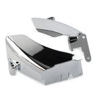 Chrome Mid Frame Air Deflector Trim Heat Shield Cover Kit for Harley Dyna (2006–2017)