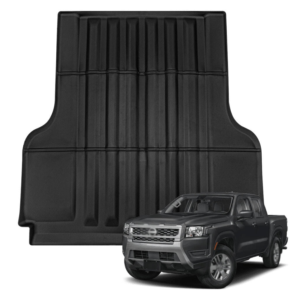 3D TPE Bed Mat Liner for Nissan Frontier Crew Cab (2022–2025)
