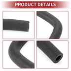 Heater Hose for Nissan Maxima (2000–2001) No. 140562Y001 Rubber Black