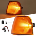 Driver Side Corner Turn Signal Lamp w/Wiring Kit for Peterbilt 375 385 (1996–2008)