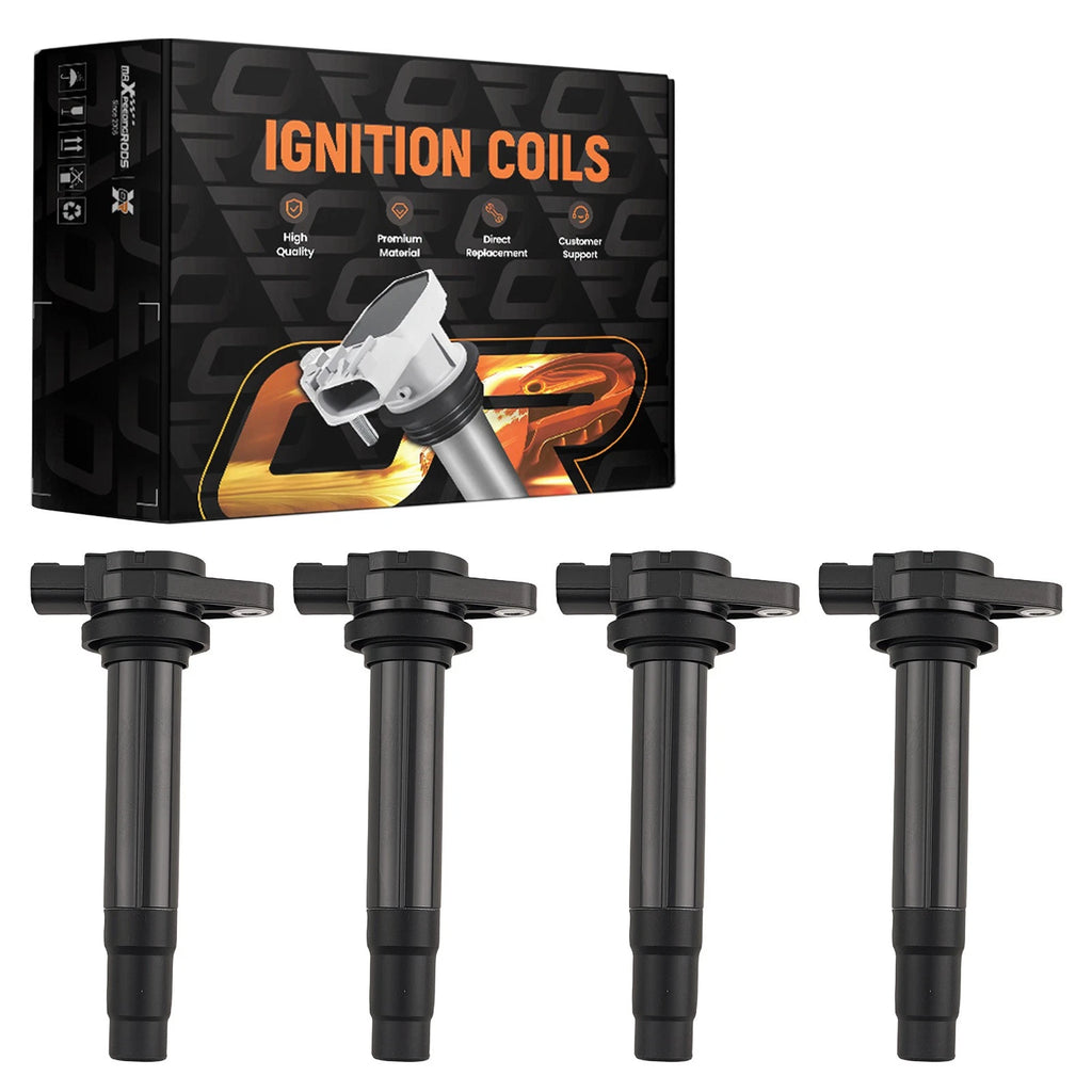 Set of 4 Ignition Coils for Nissan Sentra 1.8L (2000–2001)