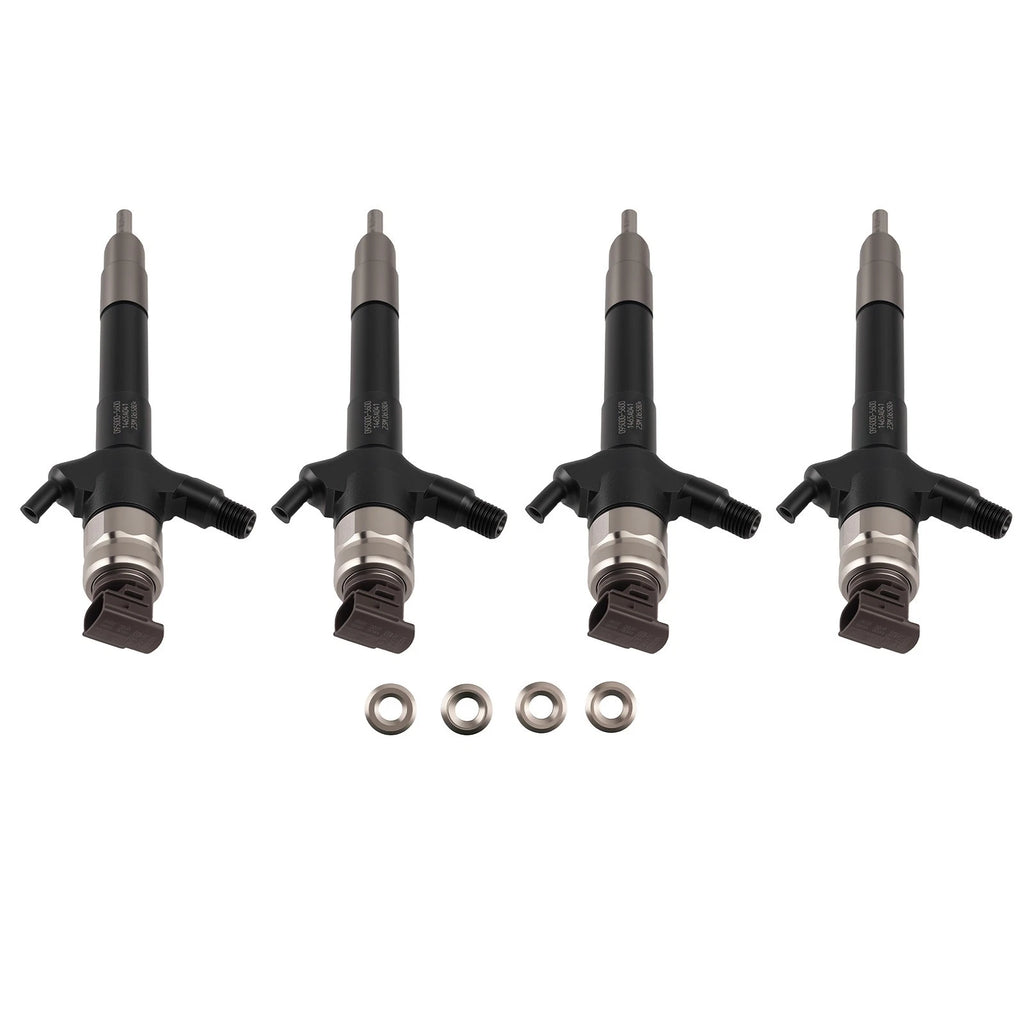 Set of 4 Diesel Injectors for Mitsubishi L200 4D56 (1996–2006) 095000-5600