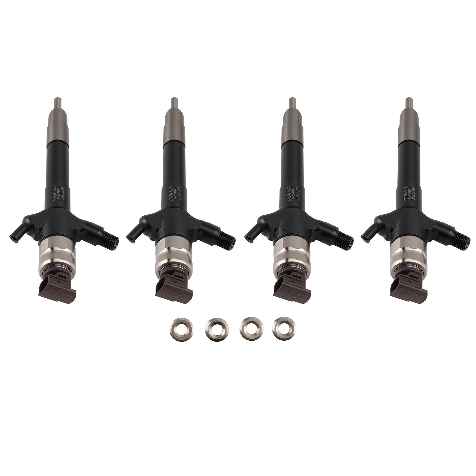 Set of 4 Diesel Injectors for Mitsubishi L200 4D56 (1996–2006) 095000-5600