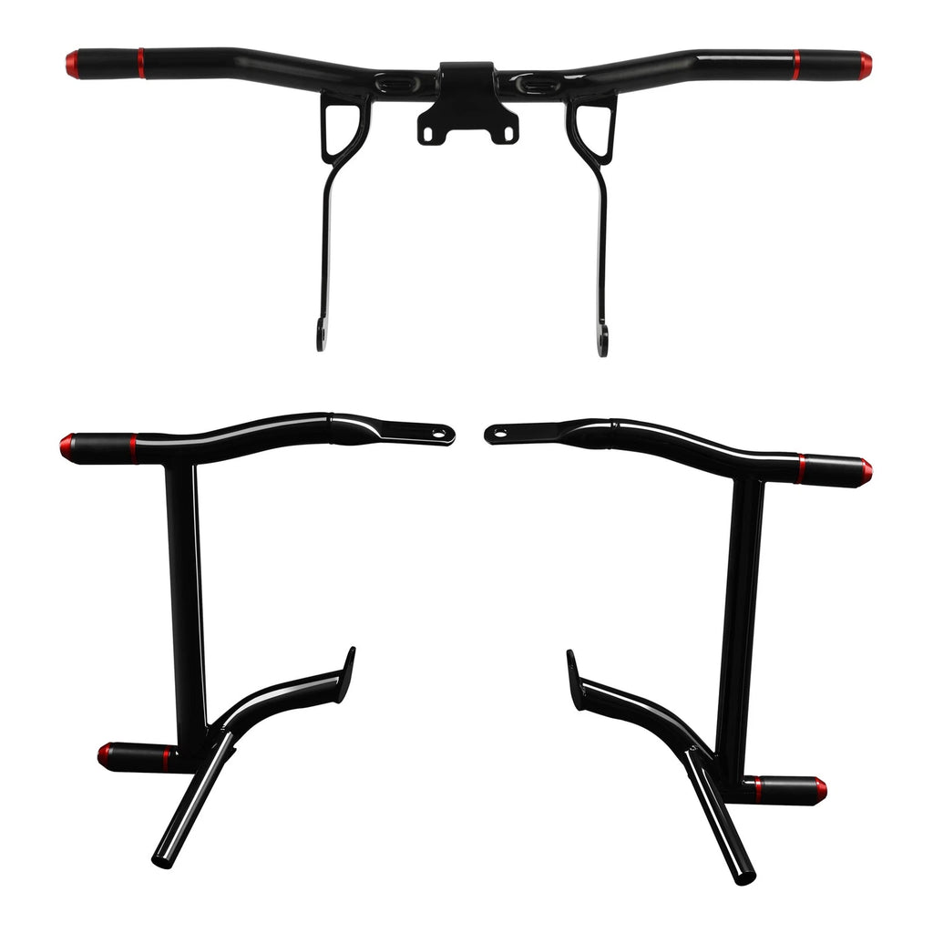 Saddlebag Support Guards & Engine Crash Bar for Harley Street Glide (2014–2023)
