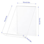 5 x Acrylic Book Stands for Displaying Pictures, Books, Artworks
