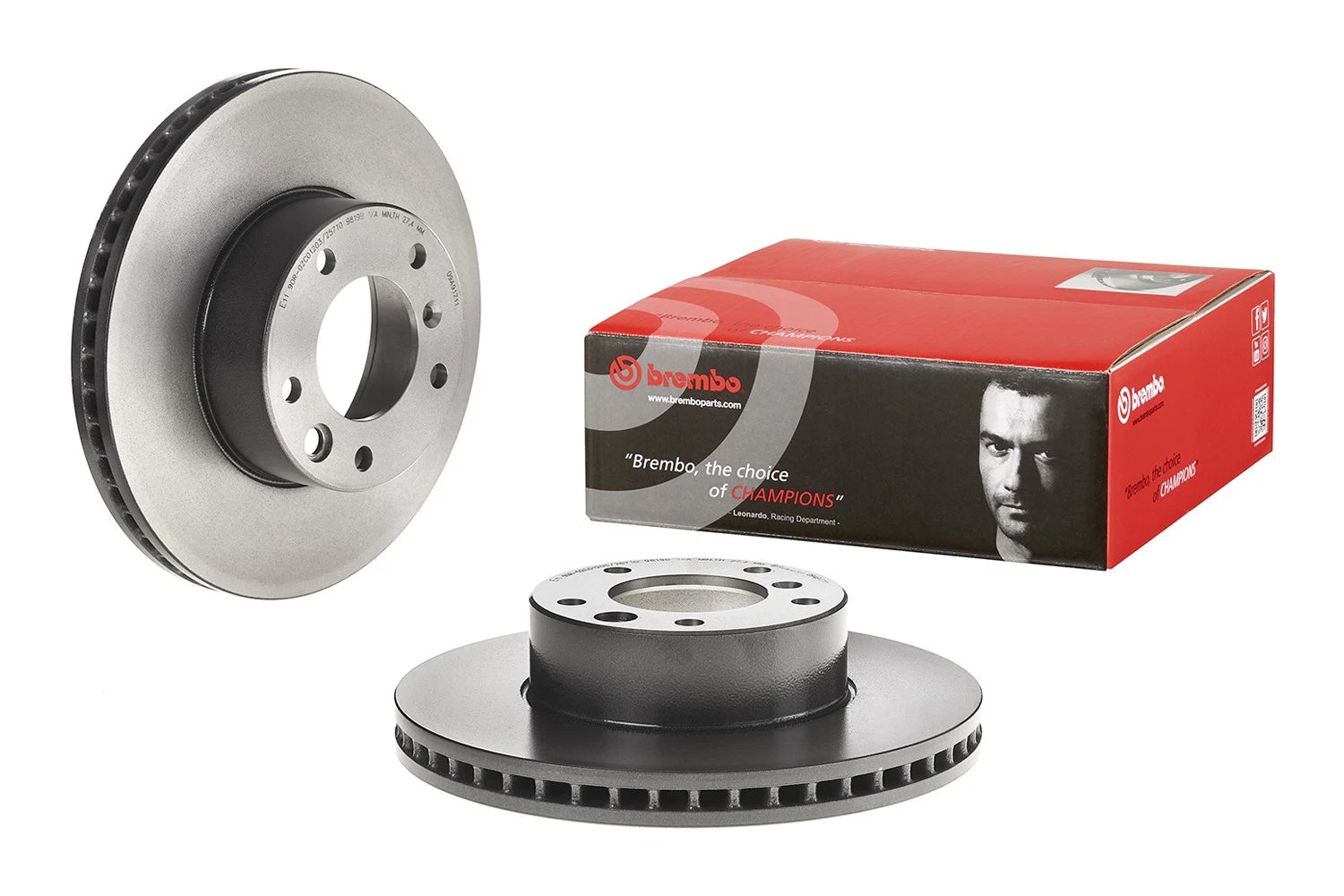 Brembo Disc Brake Rotor Coated for MB W463 G500 G550 G55 AMG (1999–2023)