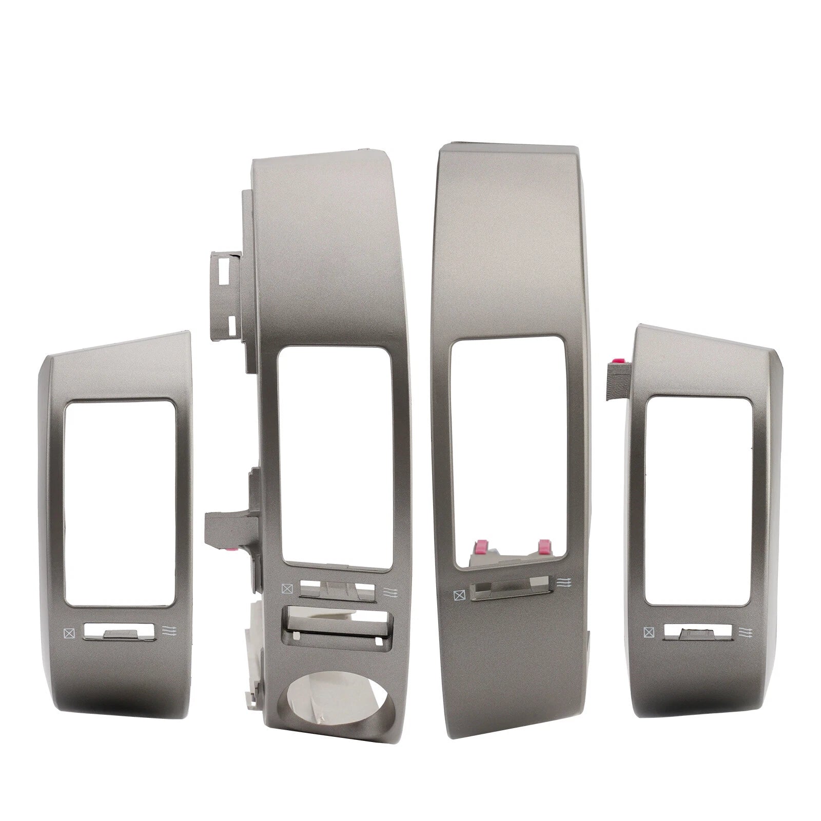 Set of 4 A/C Dash Air Vent Cover Trim Panels for Toyota Prius (2004–2009)