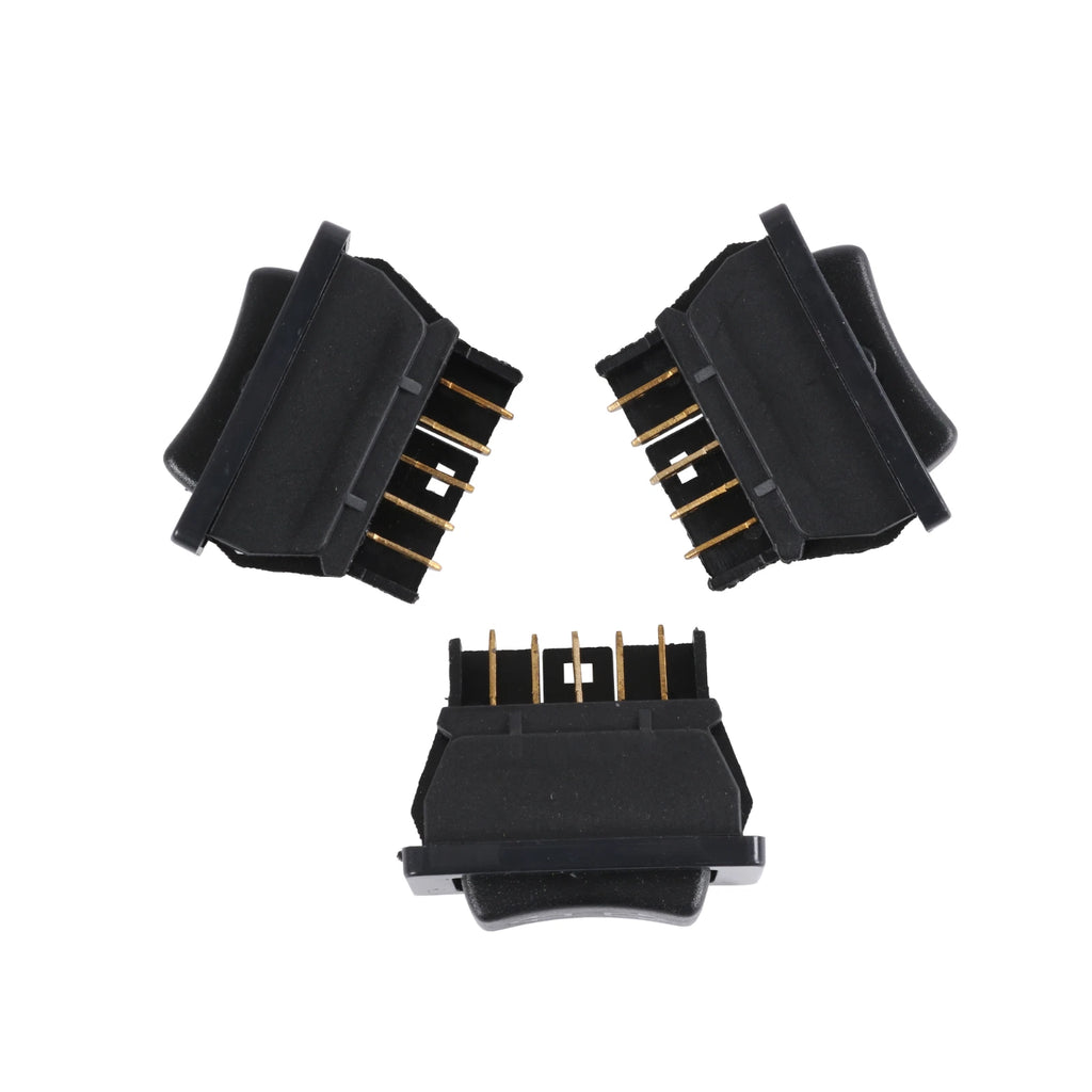 3X Universal 5-pin Momentary Power Window Rocker Switch Controller
