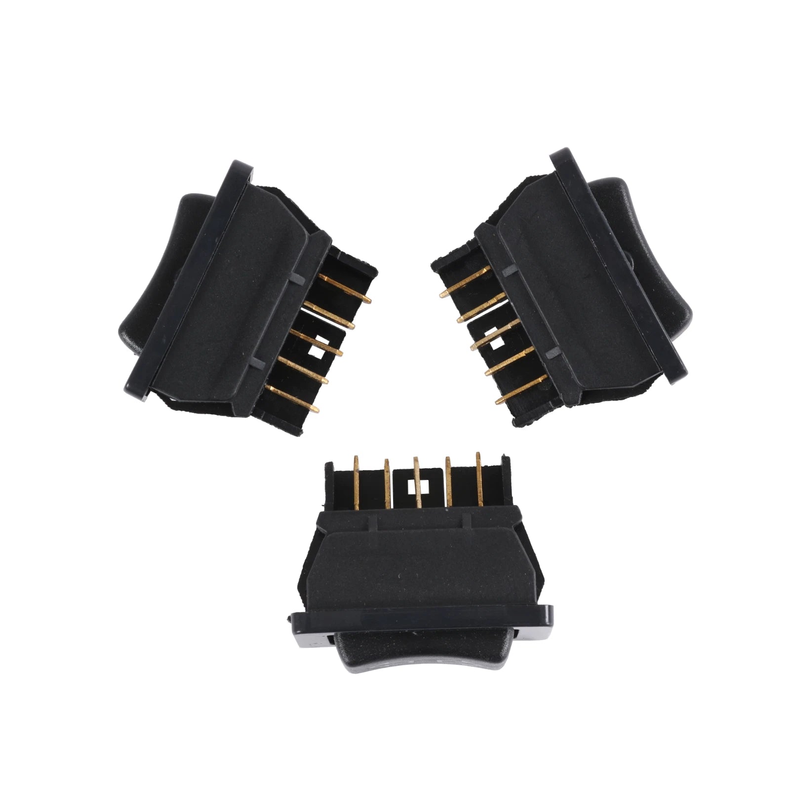 3X Universal 5-pin Momentary Power Window Rocker Switch Controller