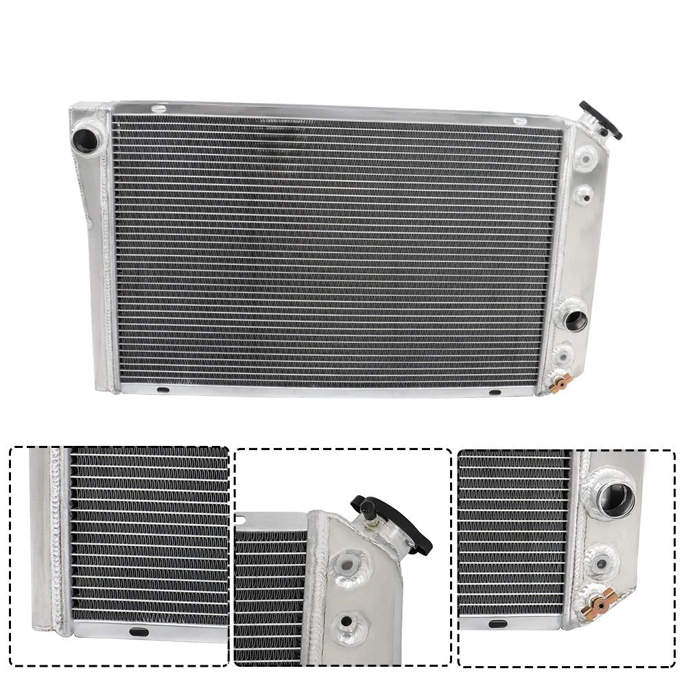 3 Row Aluminum Radiator for Chevy S10 Blazer Corvette (1982–1990)