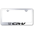 Stainless Steel License Plate Frame - Officially Licensed for Honda CR-V