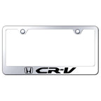 Stainless Steel License Plate Frame - Officially Licensed for Honda CR-V