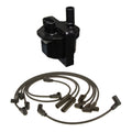 Set of 4 Denso Ignition Coil Spark Plug Wires for Chevy Express 1500 2500 (1996–2002)