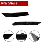 2X Smoked Front Side Marker Light Housings for Ford Fusion, Mercury Milan (2006–2009)