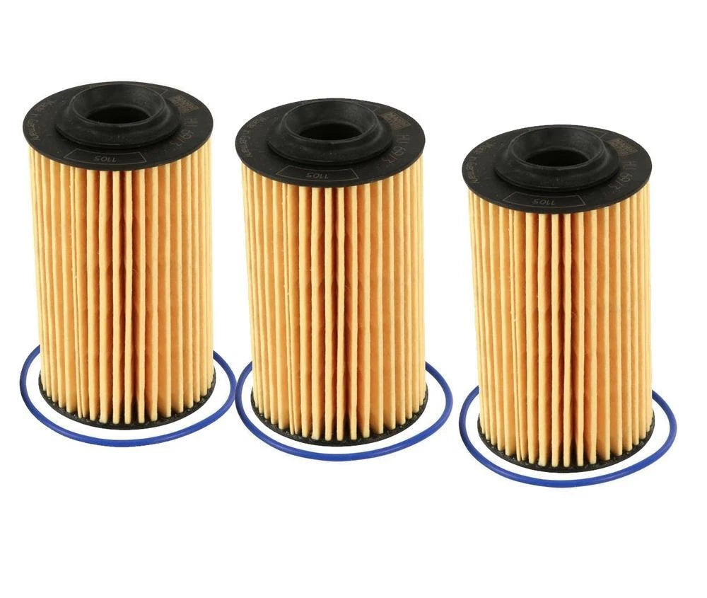 Set of 3 Oil Filter Kits for Cadillac ATS CTS Chevy GMC Saab Oldsmobile