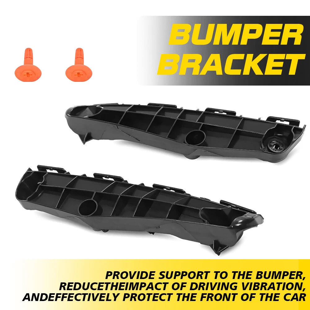 Set of 2 Front Bumper Retainer Brackets for Toyota Prius (2016–2022)