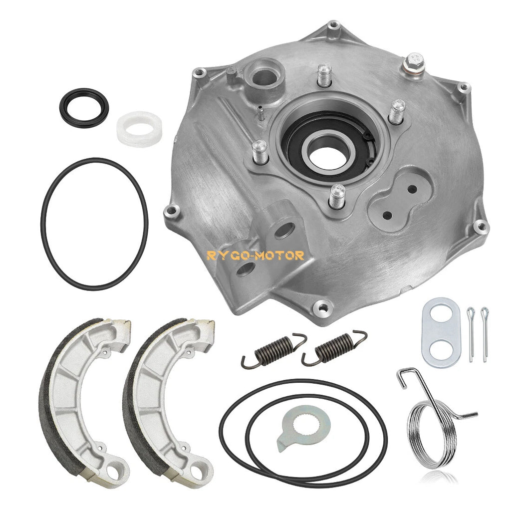 Rear Brake Panel w/ Shoes Seals Kit for Honda Foreman 500 TRX500FE/FM (2014–2019)