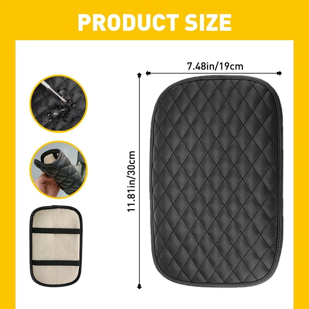 Armrest Center Console Cushion Cover for Universal Fit