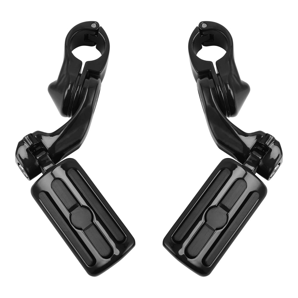 1-1/4" Universal Highway Short Angled Foot Pegs for Harley (Fits )