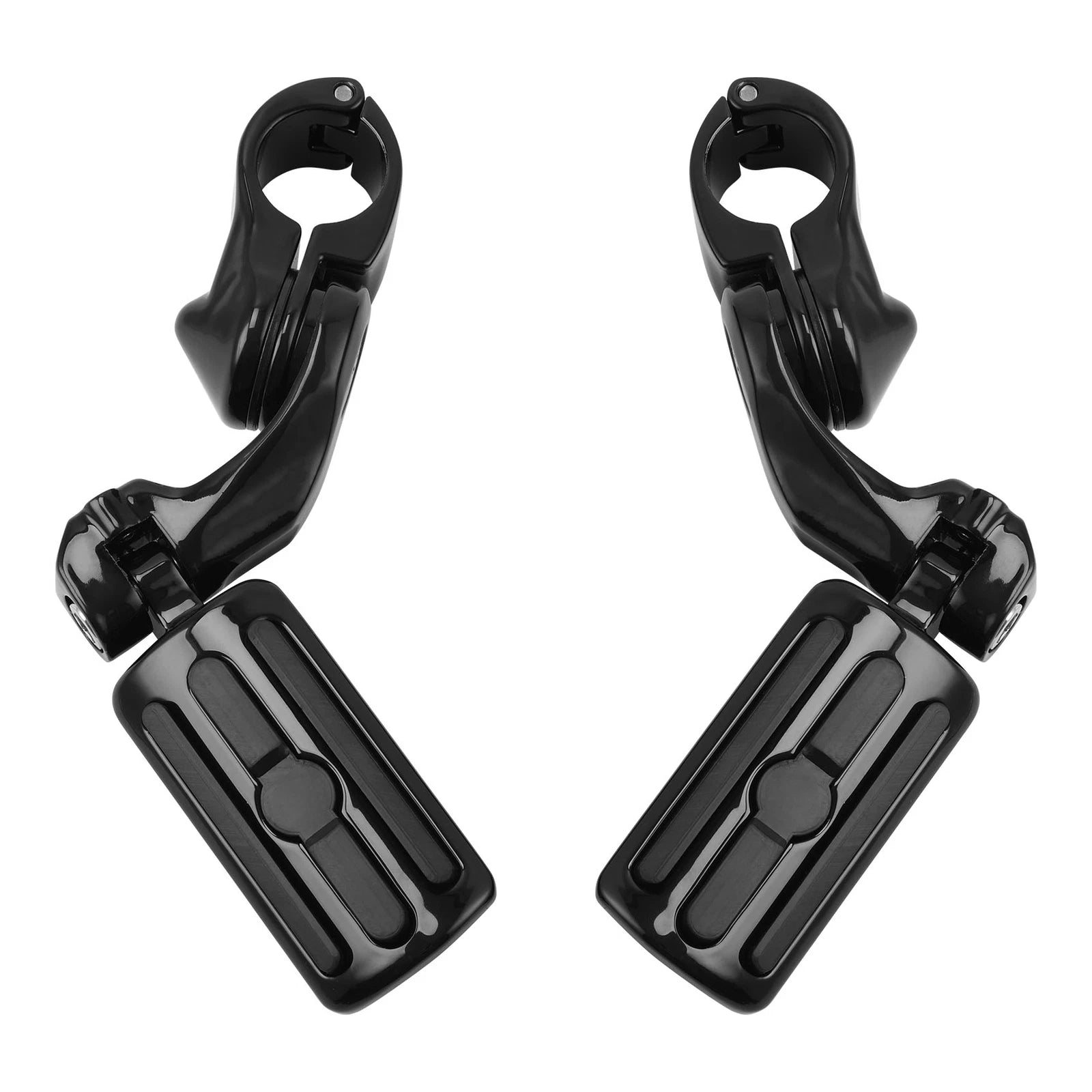 1-1/4" Universal Highway Short Angled Foot Pegs for Harley (Fits )