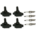 4X Ignition Coil & 4X Spark Plug for Subaru Forester 2.5L (2011–2012) UF664