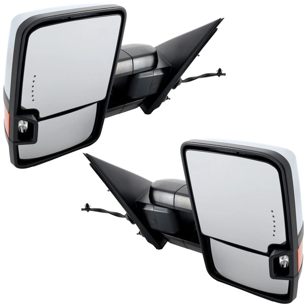 Towing Mirrors Set of 2 Heated for Chevy Silverado
