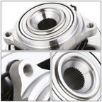 Front Wheel Bearing & Hub Assembly w/ ABS Sensor for Dodge Ram 2500 3500 (2009–2011)
