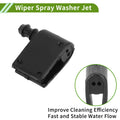 Washer Nozzle with Hose Connector for Mercedes-Benz (No.2E1955985)