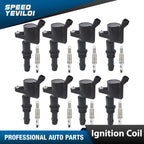 8-Piece Ignition Coil & Spark Plug Set for 2005–2008 Ford F-150 F-250 5.4L