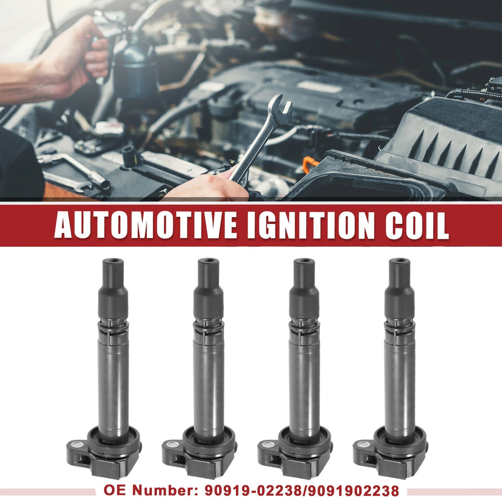 Set of 4 Ignition Coils for Toyota Celica (2000–2005) No. 9091902238
