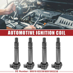 Set of 4 Ignition Coils for Toyota Celica (2000–2005) No. 9091902238