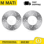 2X Rear Brake Rotors for Polaris Ranger 1000 900 800 700 570 500 Diesel EV