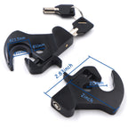Detachable Locking Latch Kit for Harley Touring Sissy Bar (1984–2020)