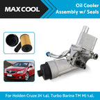 Oil Cooler Assembly with Seals for Buick Encore, Chevrolet Cruze, Sonic (2013–2020)